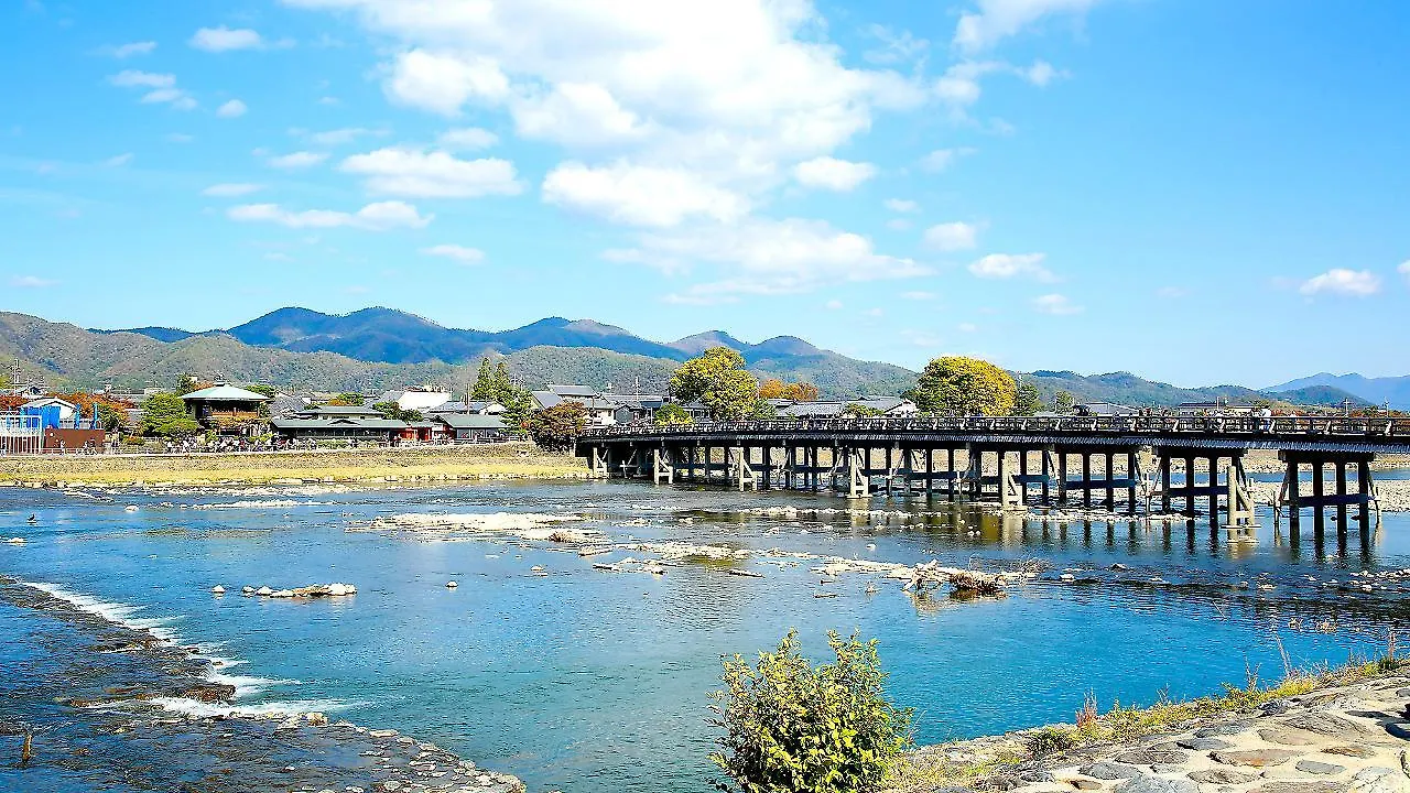 Kyoto Arashiyama Onsen Togetsutei location